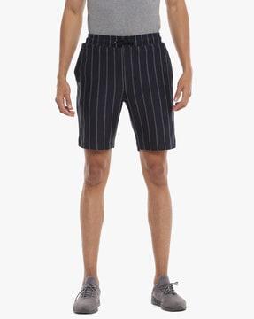 striped-mid-rise-shorts