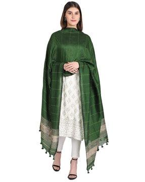 striped  printed  dupatta