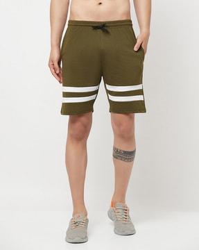 striped bermudas shorts