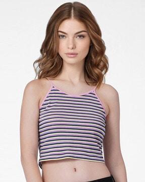 striped cami top