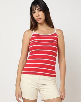 striped camisole top