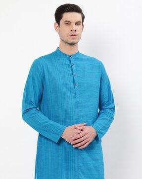 striped cotton shirt kurta