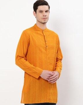 striped cotton short kurta