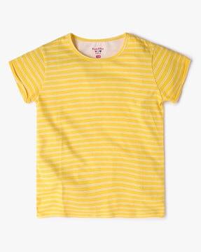 striped crew-neck t-shirt