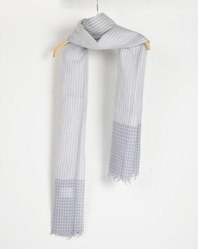 striped handloom stole