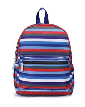 striped kids backpack-14 inch