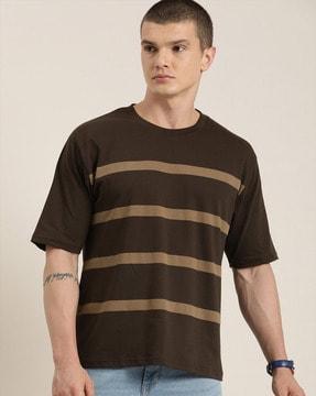 striped loose fit t-shirt