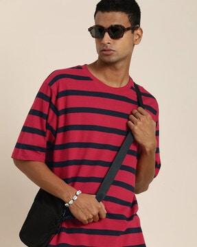 striped loose fit t-shirt