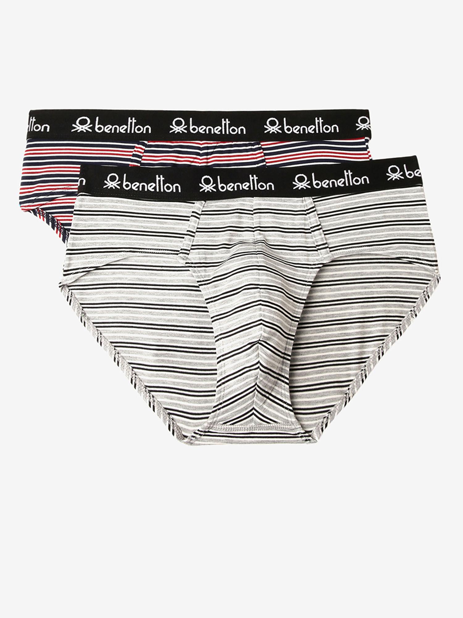 striped low rise briefs multi-color (pack of 2)