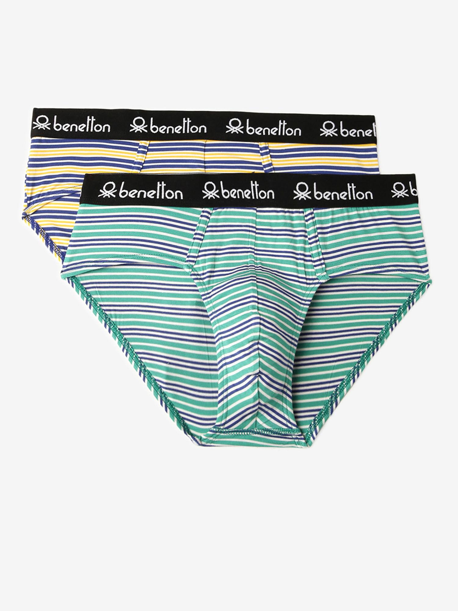 striped low rise briefs multi-color (pack of 2)