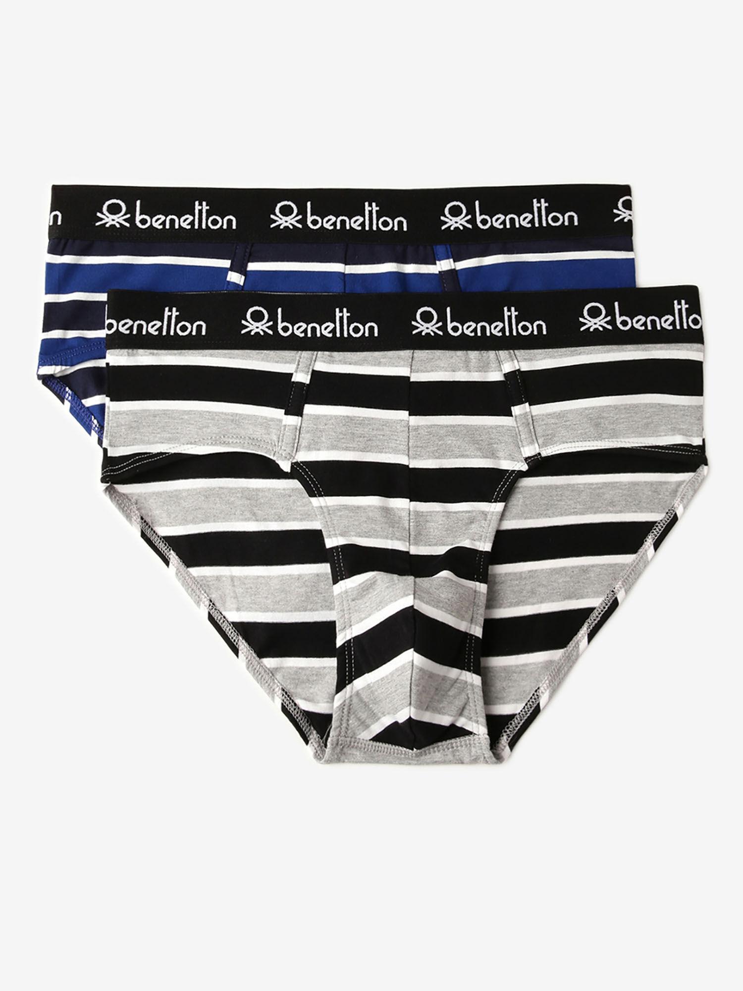 striped low rise briefs multi-color (pack of 2)