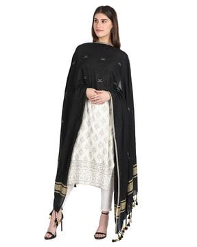 striped printed dupatta