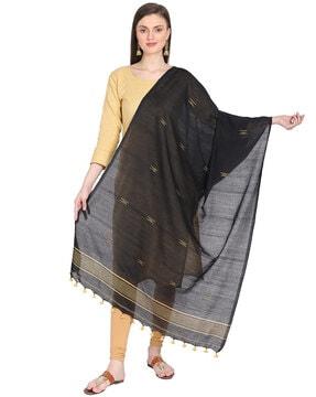 striped printed dupatta