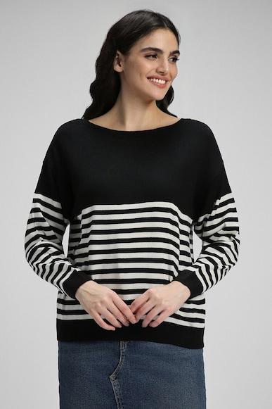 striped regular fit sweaters