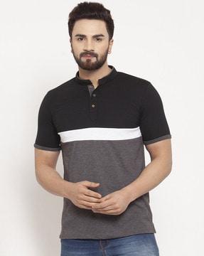 striped regular fit t-shirt