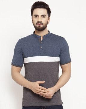 striped regular fit t-shirt