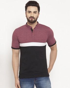 striped regular fit t-shirt