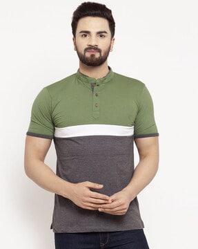 striped regular fit t-shirt