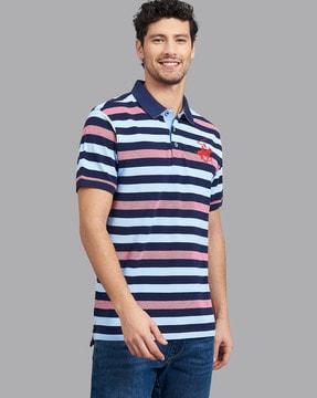 striped regular fit t-shirt