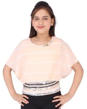 striped regular top