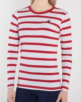 striped relaxed fit t-shirt