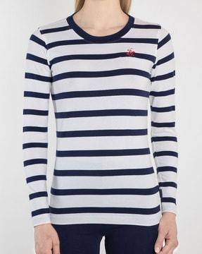 striped relaxed fit t-shirt