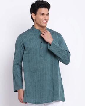 striped short kurta