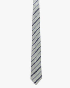 striped silk tie