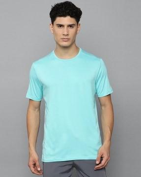 striped slim fit crew-neck t-shirt