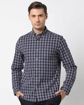 striped slim fit shirt