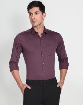 striped slim fit shirt