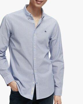 striped slim fit shirt