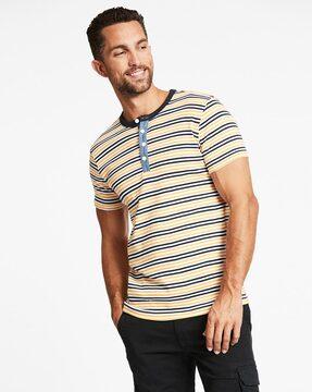 striped slim fit t-shirt