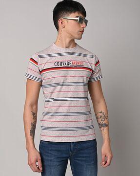 striped slim fit t-shirt