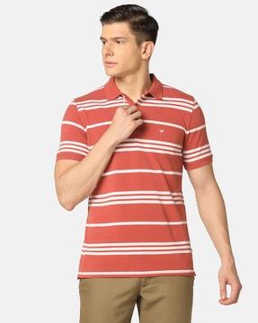 striped slim-fit t-shirt