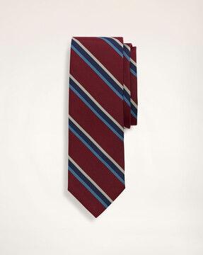 striped slim tie