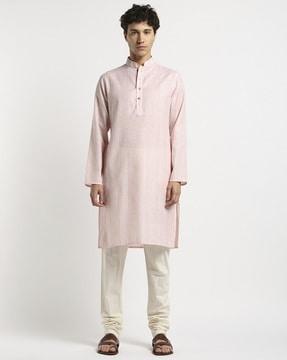 striped straight kurta