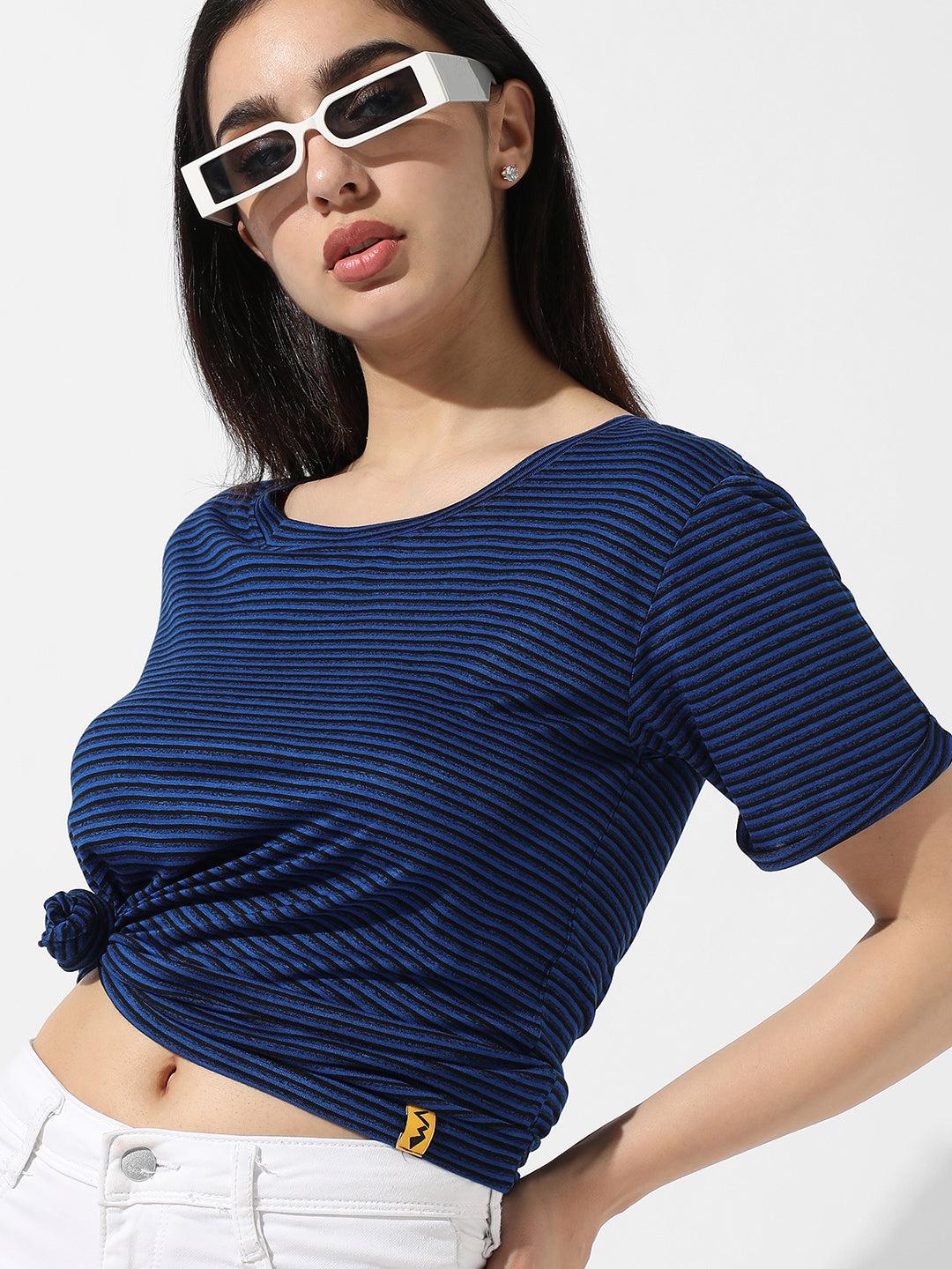 striped top