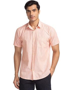 stripeed slim fit shirt