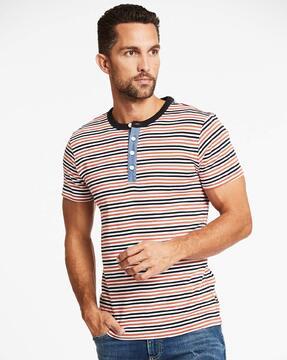stripes slim fit t-shirt
