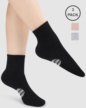 stripes ankle-length socks