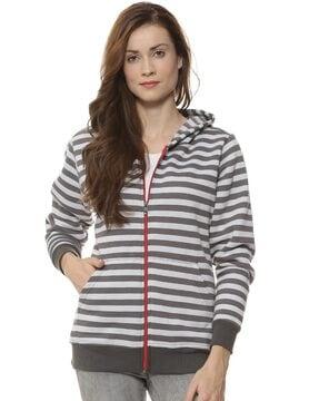 stripes hoodie