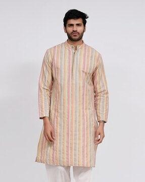 stripes long kurta