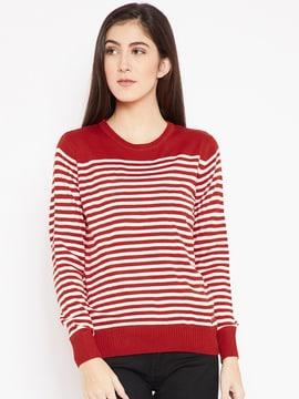 stripes pullover