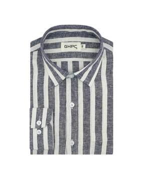 stripes regular fit shirt