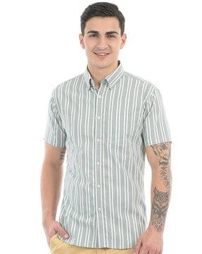 stripes regular fit shirt