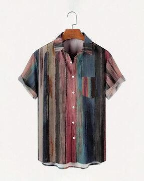 stripes regular fit shirt