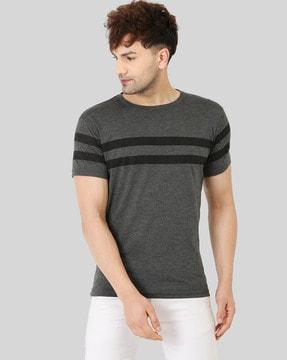 stripes regular fit t-shirt