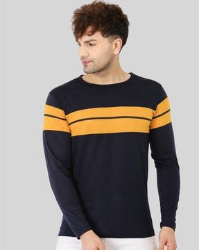 stripes regular fit t-shirt