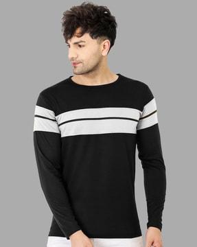 stripes regular fit t-shirt